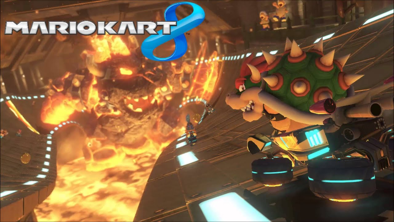 Bowser's Castle - Mario Kart 8 Music Extended