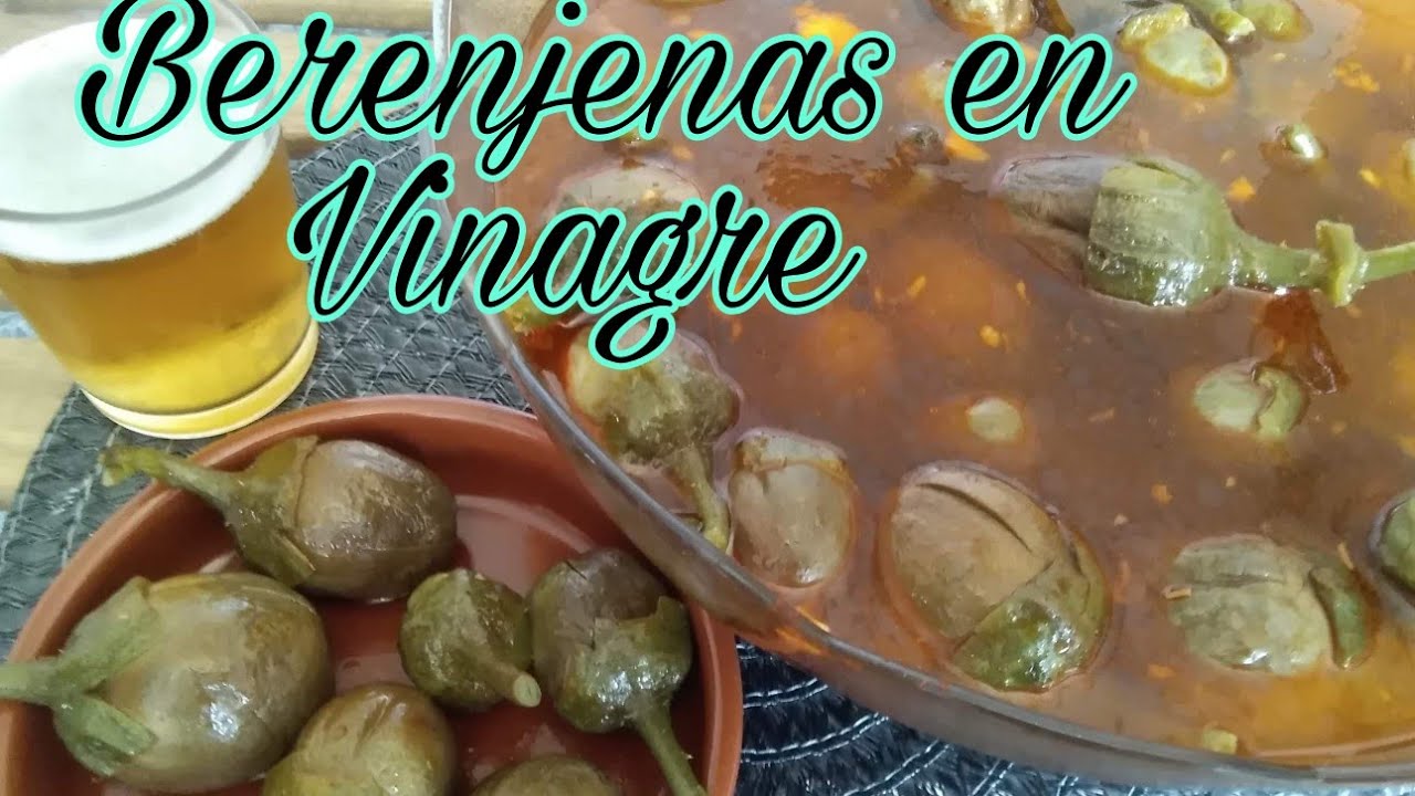 BERENJENAS 🍆 en VINAGRE