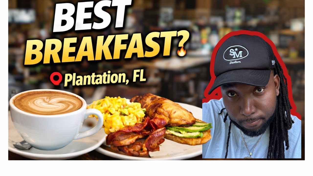 This Might Be the BEST Coffee & Breakfast Spot in Plantation, Florida ☕🍳