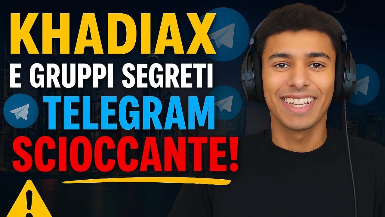 Reagisco a Khadiax e i gruppi segreti Telegram *scioccante😰* 