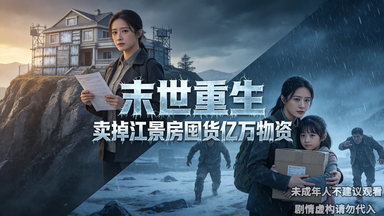 被丈夫抛弃的她重生归来，极寒末世打造山顶钢铁堡垒！【末世重生 卖掉江景房囤货亿万物资】#末日 #求生 #末世 #短劇 #ai劇 #ai真人劇 #天天剧场 #异能