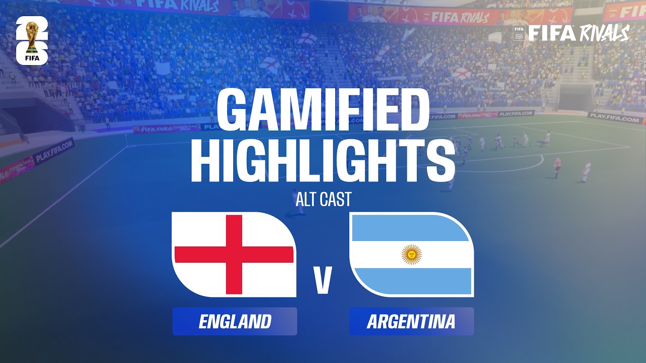Alt Cast Highlights: England v Argentina | FIFA World Cup 2026&trade;