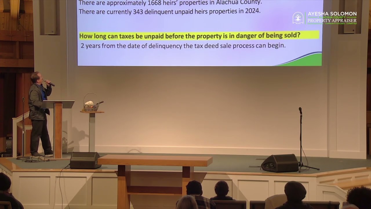 Matt Geiger, Alachua County Tax Collector | Probate and Estate Planning Summit 9