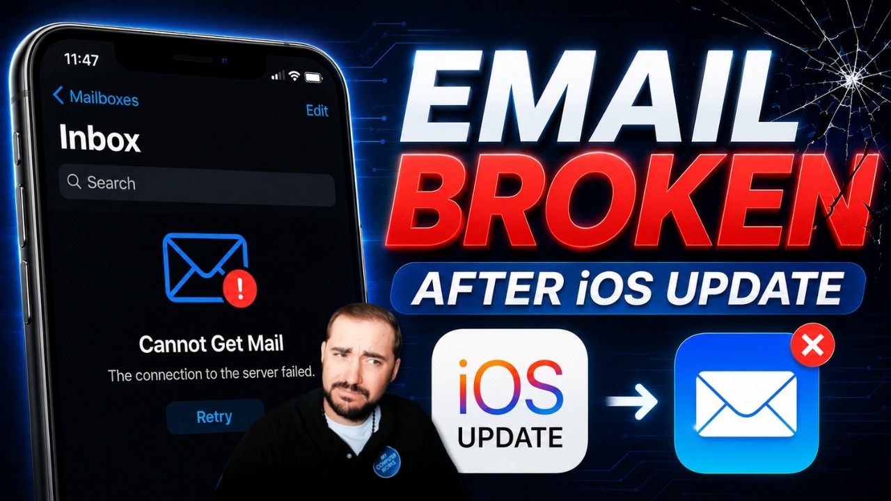iPhone Email Not Working? Fix Mail Sync Issues FAST!