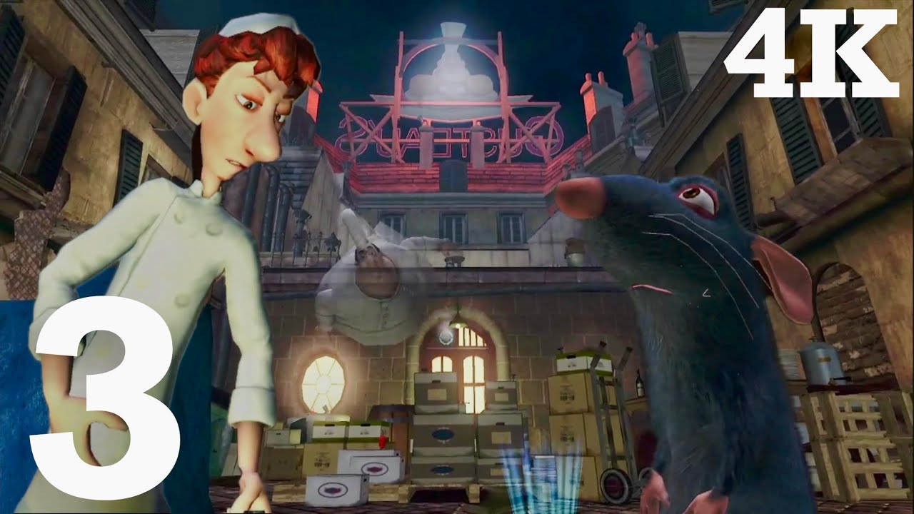 Ratatouille PS5 Gameplay Part 3 - The City of Lights (4K)