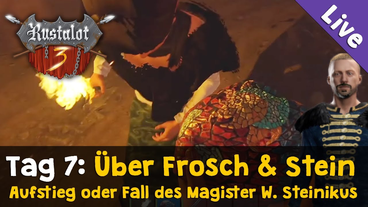 Rustalot 3 - Tag 7 ✦ Über Frosch & Stein ✦ Aufstieg oder Fall des Magisters Steinikus (Livestream)