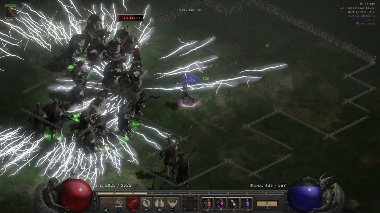 Comparing controller and KB/M on PC - Diablo II: Resurrected