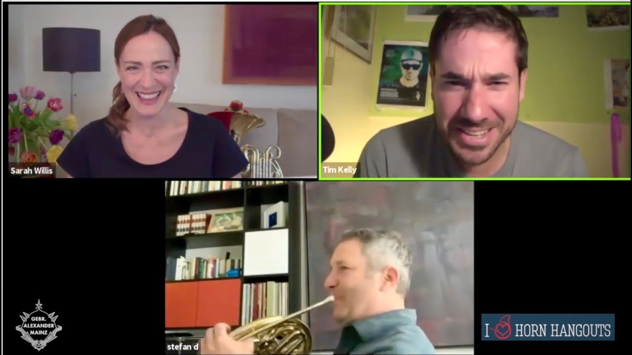 Horn Hangouts in the Time of Corona - Episode 19 Masterclass Tips with Sarah & Stefan