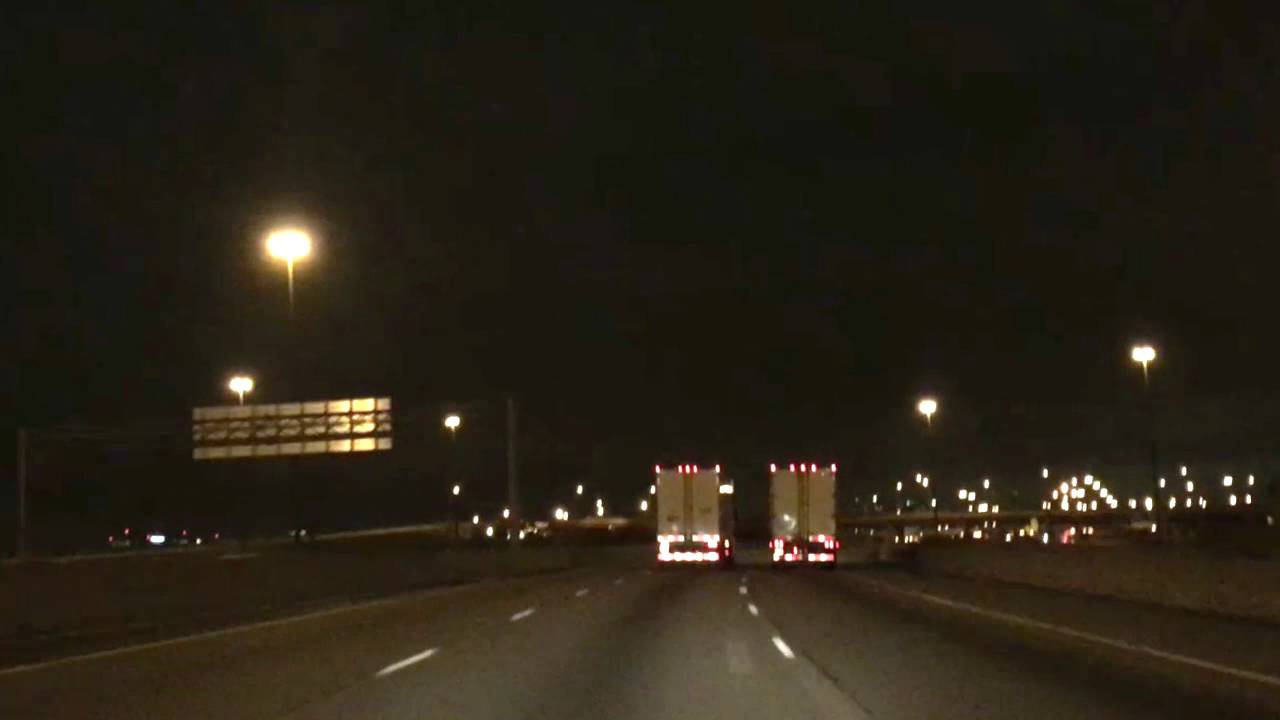 Toronto Freeways #2: Highway 404, 401, 409 at Night