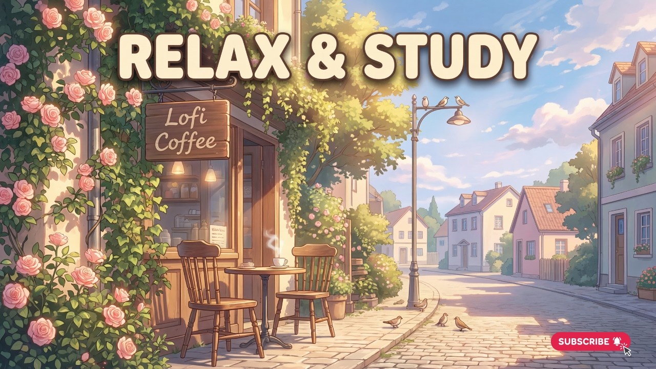 Lofi Coffee Shop ☕ | Relaxing Study Beats, Chill Café Ambience & Peaceful Morning Lofi