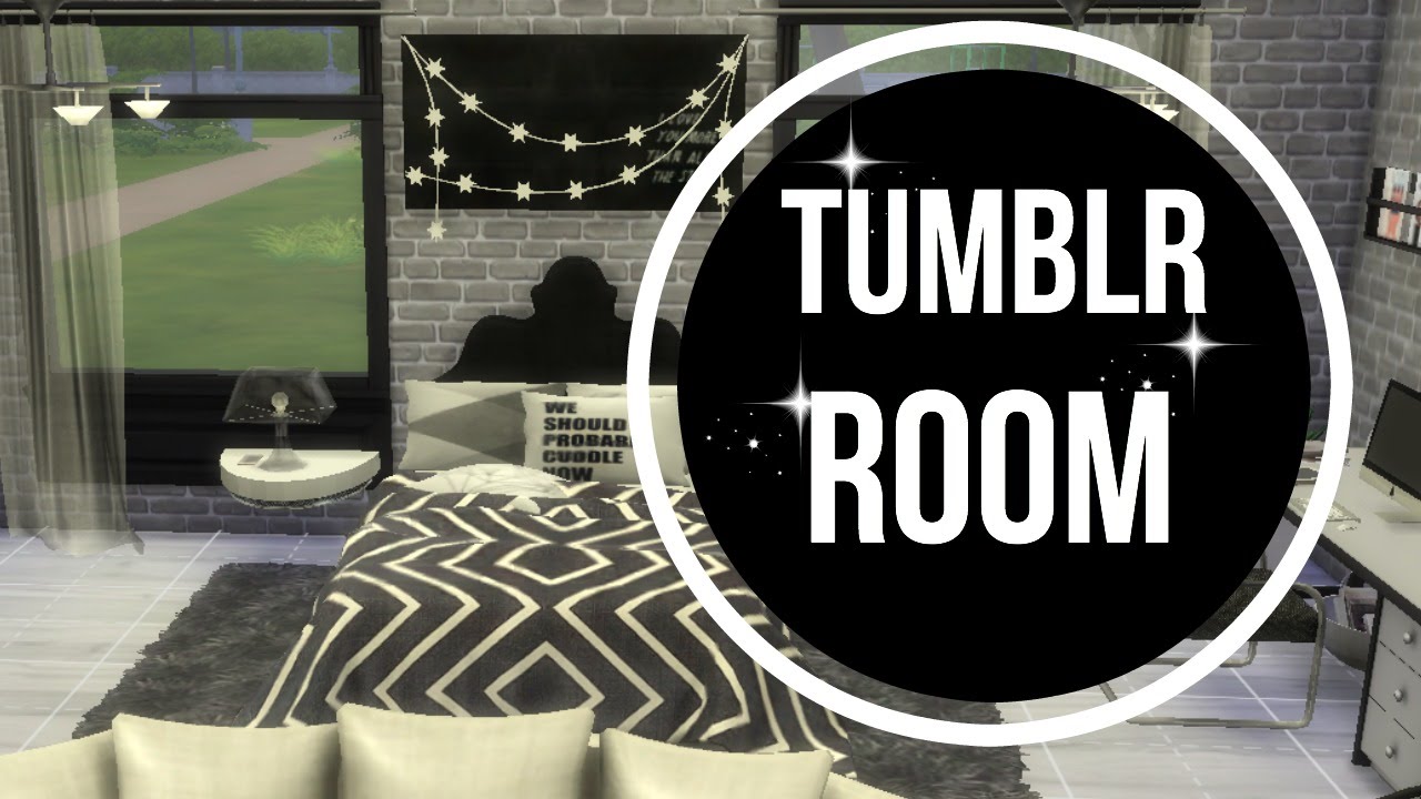 The Sims 4 - Tumblr Bedroom!!