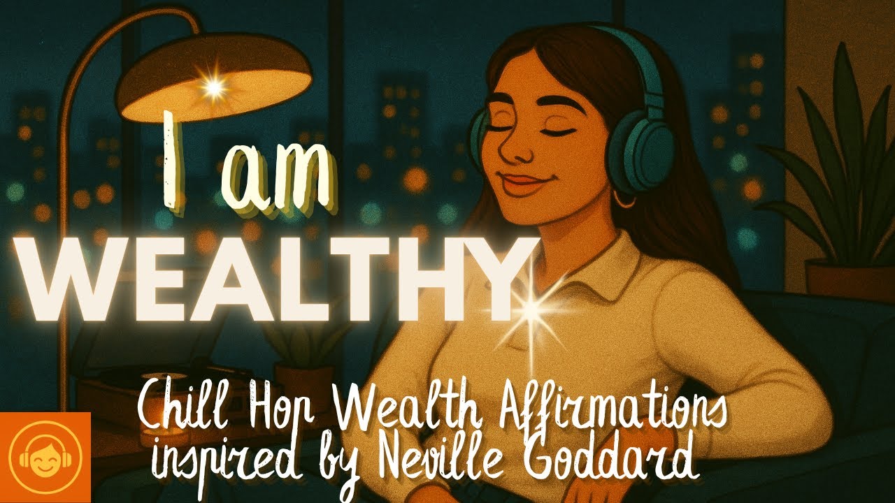 I AM WEALTHY NOW 💰 Manifest Wealth & Prosperity | Chill Hop Affirmations (Neville Goddard Inspired)