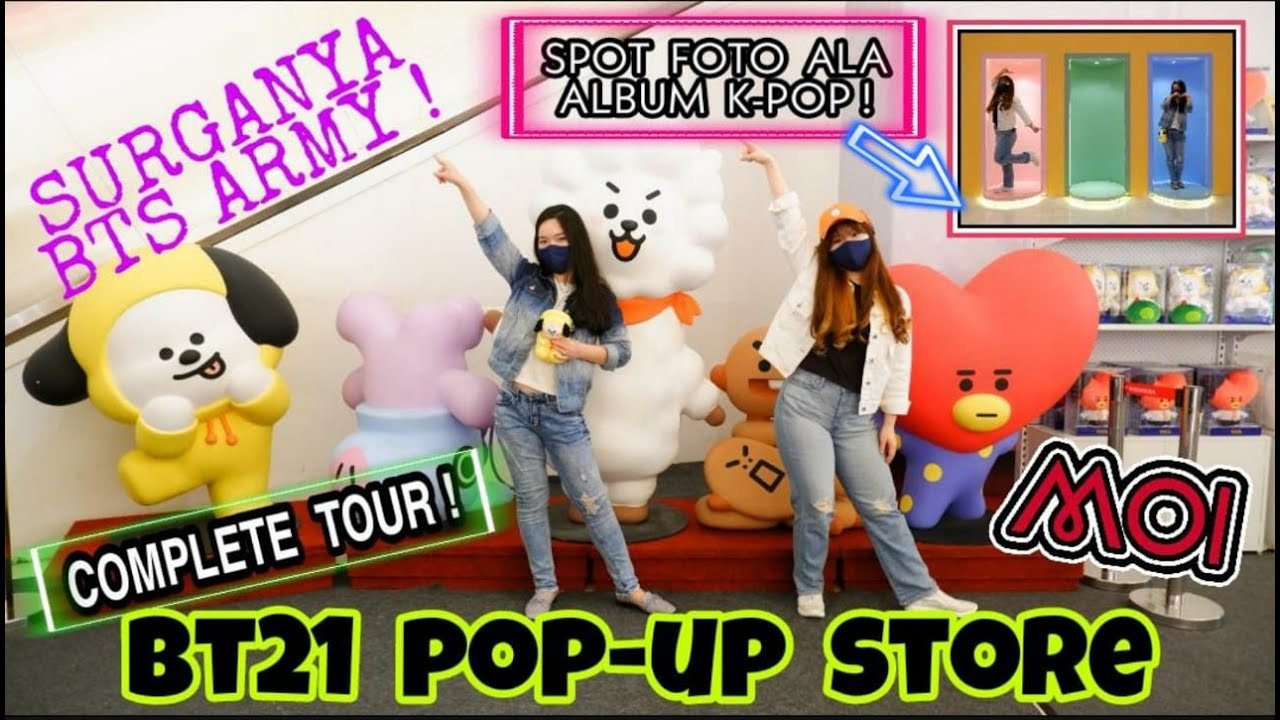 [Eng] Borong Merchandise BT21 di Play LINE Friends Pop-Up Store - BTS ARMY Shop at Mall of Indonesia