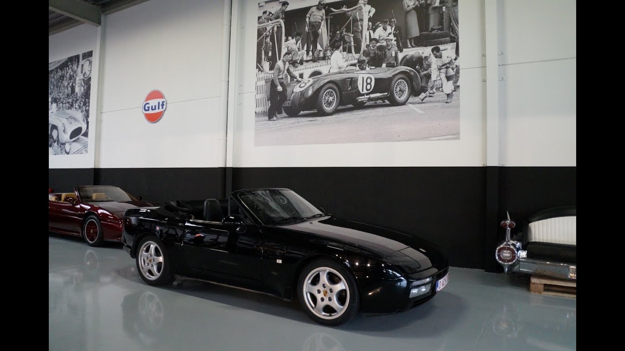 1989 Porsche 944 S2 Convertible Triple black