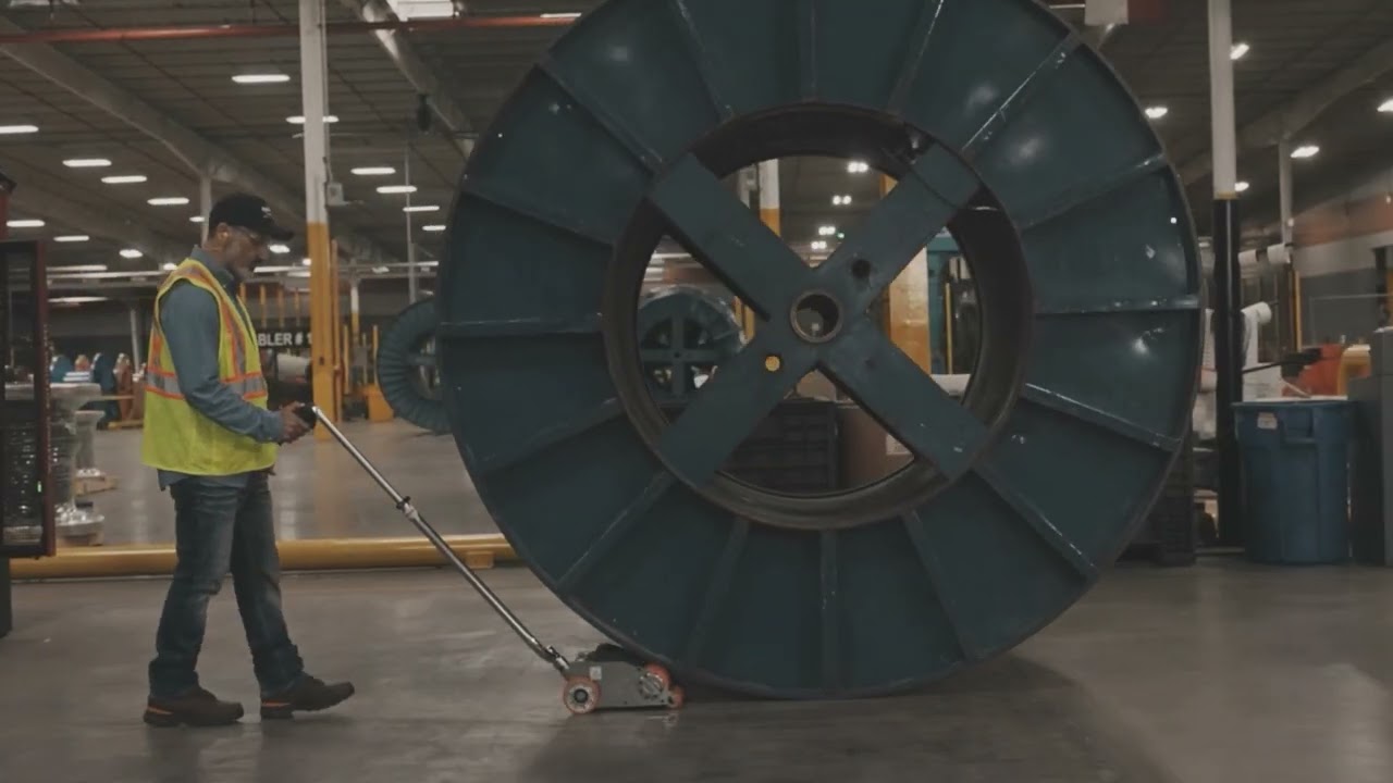 POWEROLL L- SERIES EU: ZERO MAINTENANCE HEAVY DUTY ROLL PUSHER