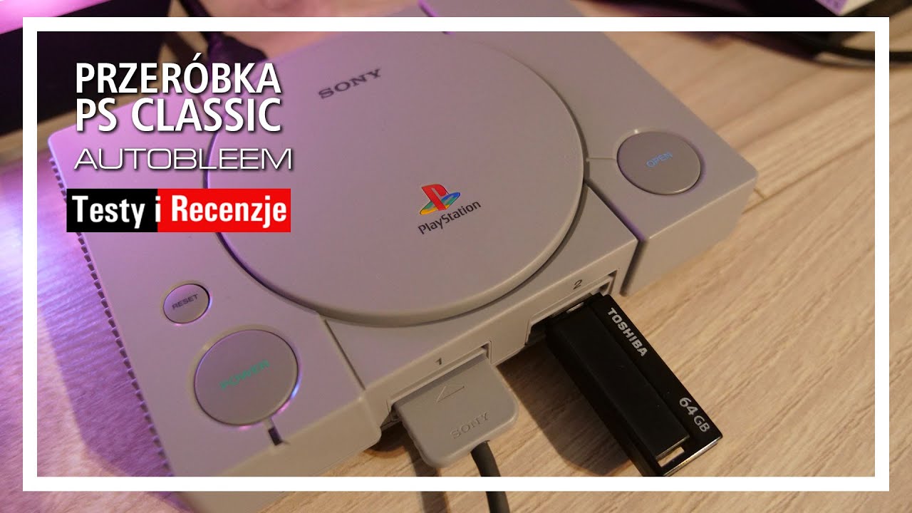 Jak przerobić Playstation Classic | AUTOBLEEM przeróbka PS CLASSIC | PORADNIK