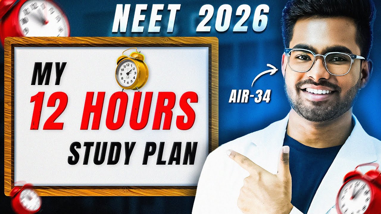 How I Studied 12+ Hours Daily With Online Classes 😳 (No Backlogs!)