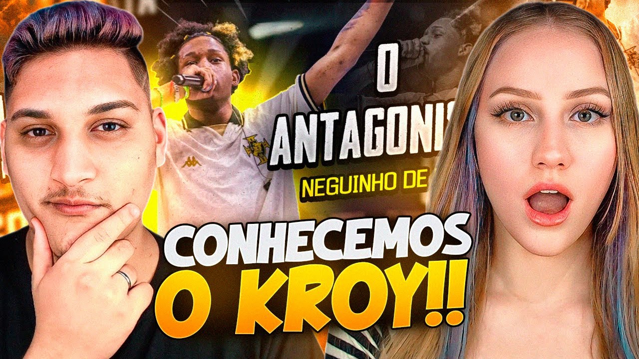 KROY fazendo HISTÓRIA no ESTADUAL ⭐🔥 - REACT EM CASAL