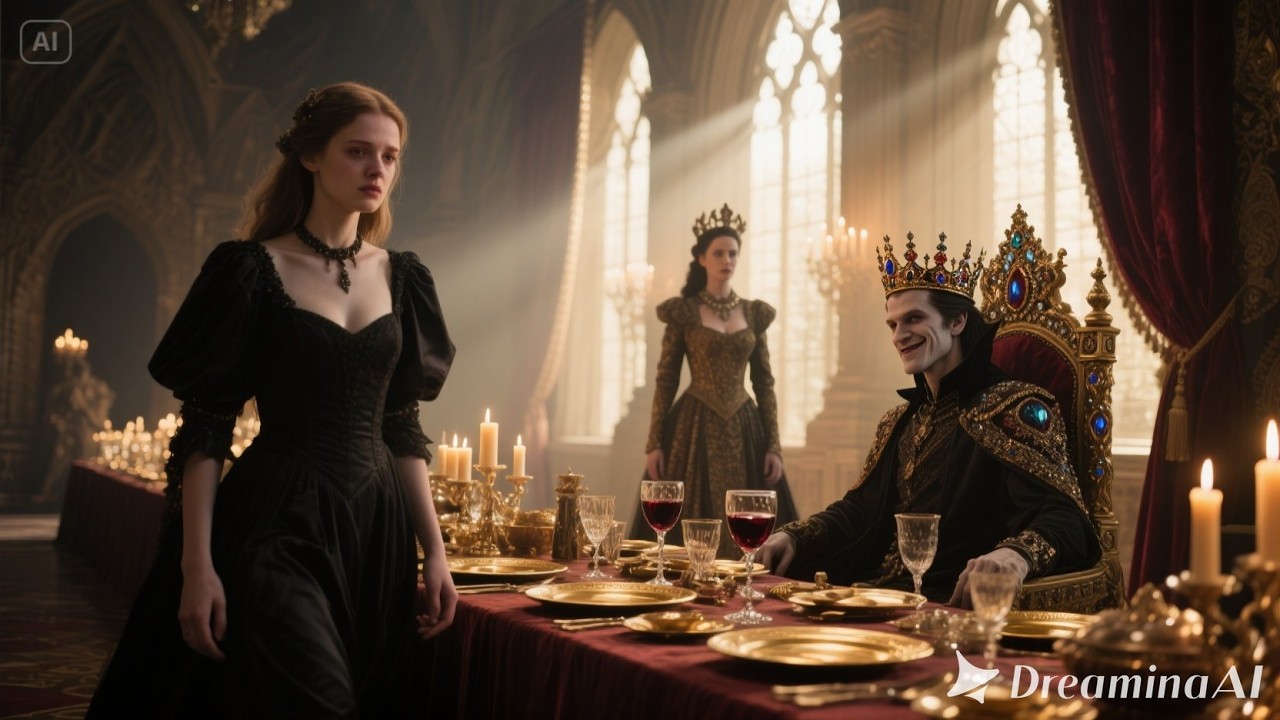 At Her Birthday Feast, the Vampire King Named a Rival Queen—She Left at Dawn | Vampire King.....