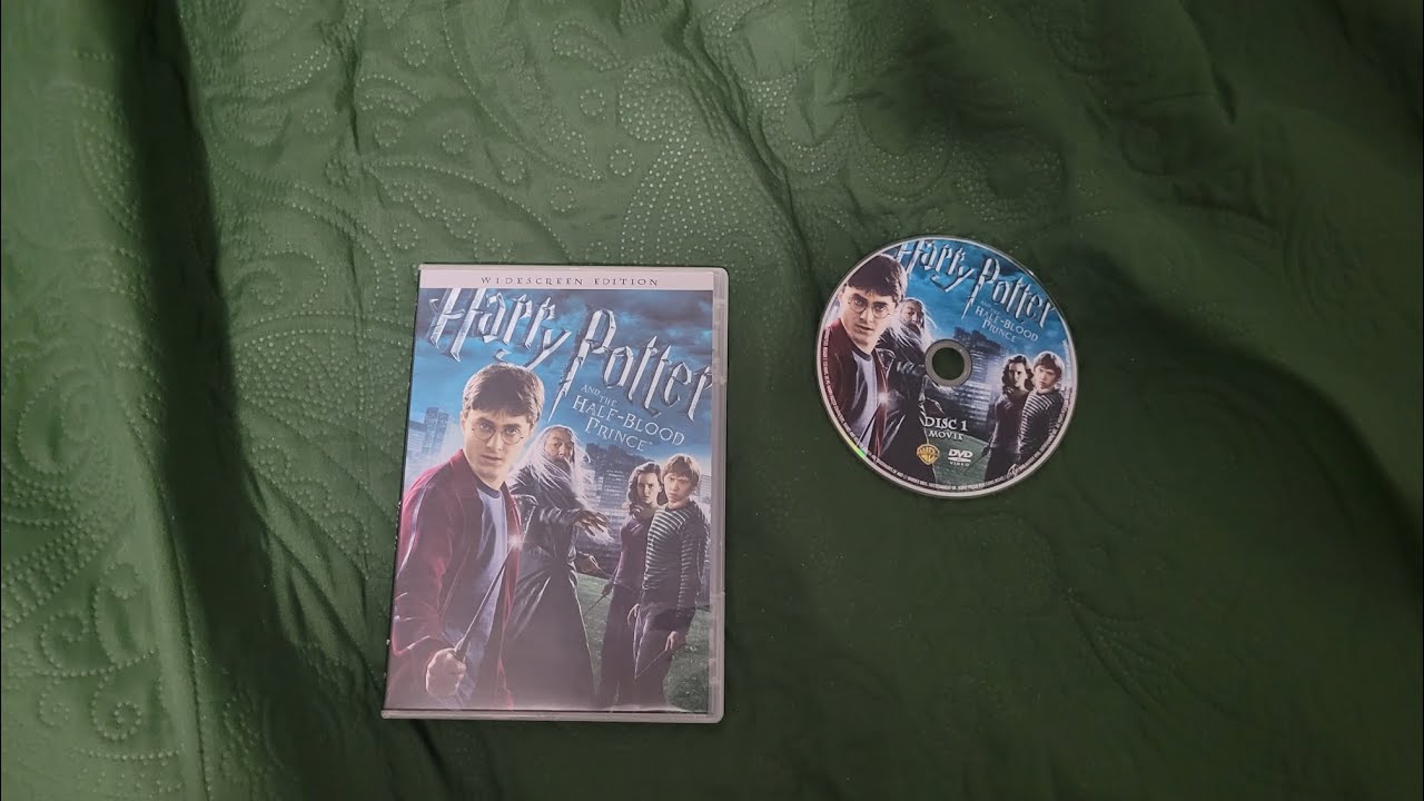 Opening to Harry Potter and the Half-Blood Prince Widescreen Edition 2009 DVD
