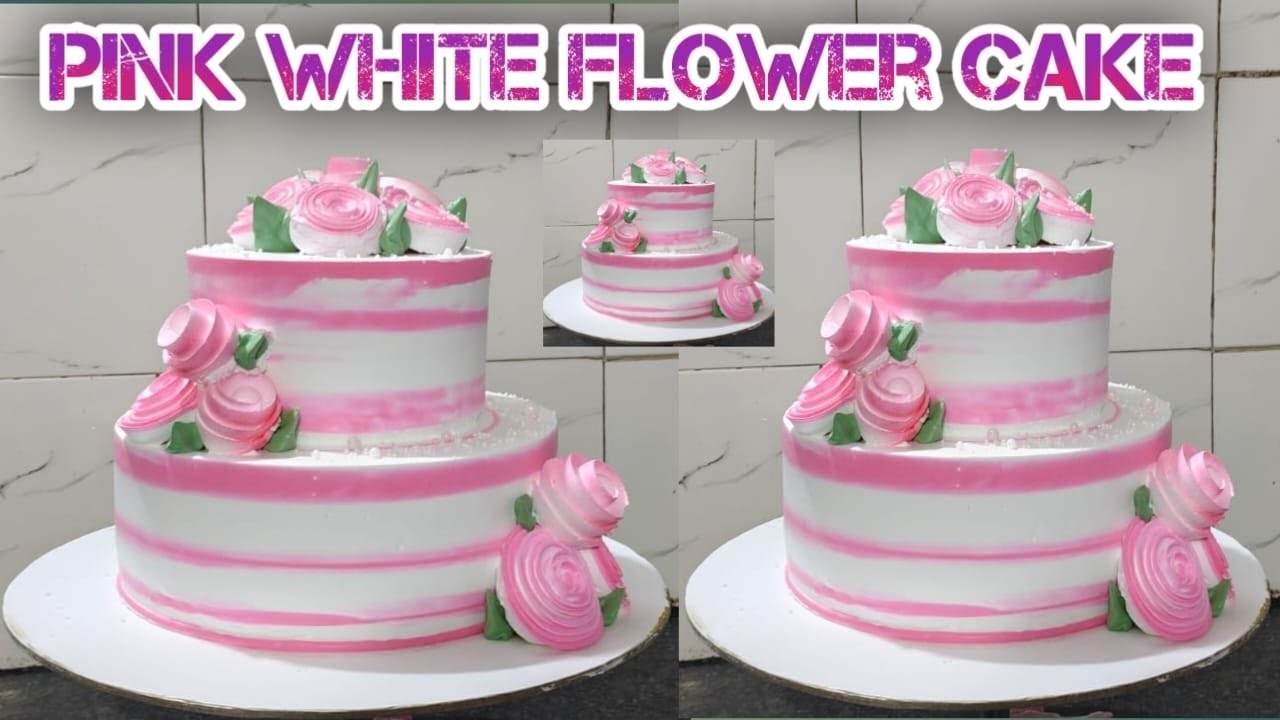 Flowers #cake#🌹@jitendracakeshorts #trending #viral #video #2floor #cake #2kg #pinapple #flavour 🎂👈👌