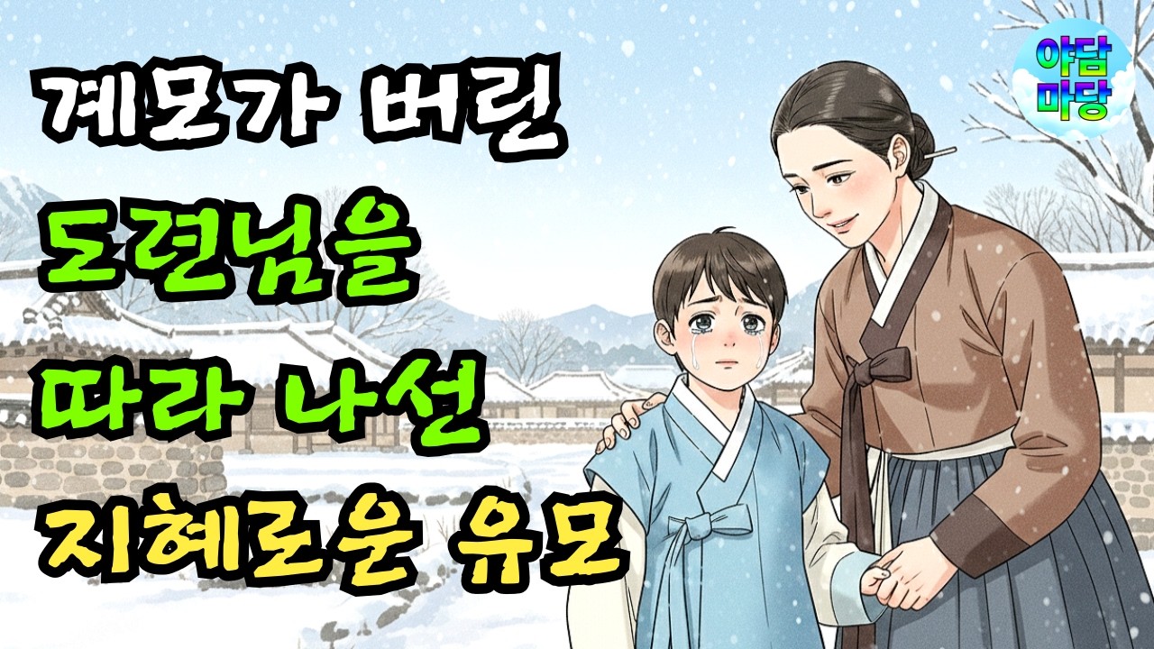 눈 내리던 겨울, 도련님을 지킨 유모의 선택