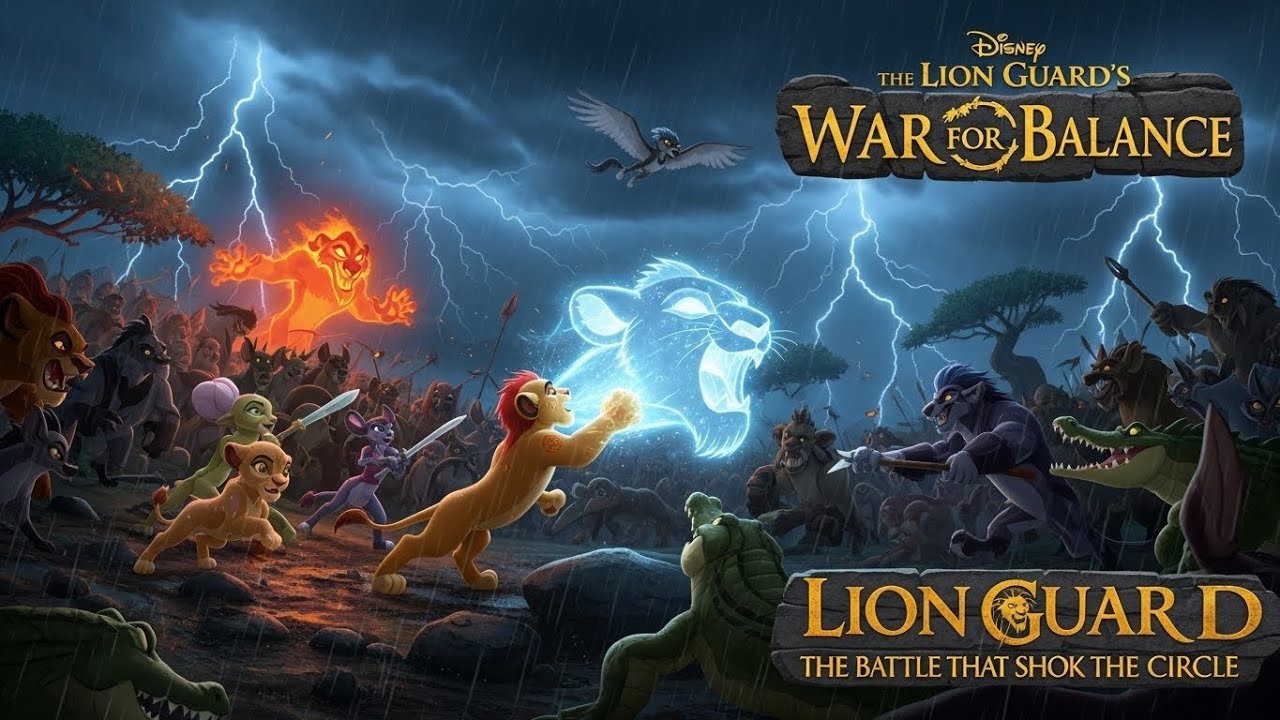 The Lion Guard’s War for Balance ⚔️🦁 | The Battle That Shook the Circle