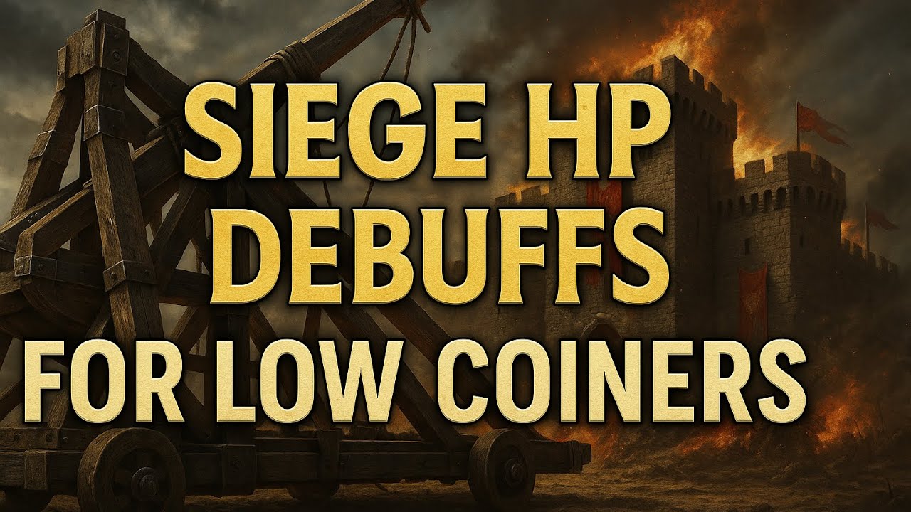Как получить 1500% ослабление HP осады на VIP18