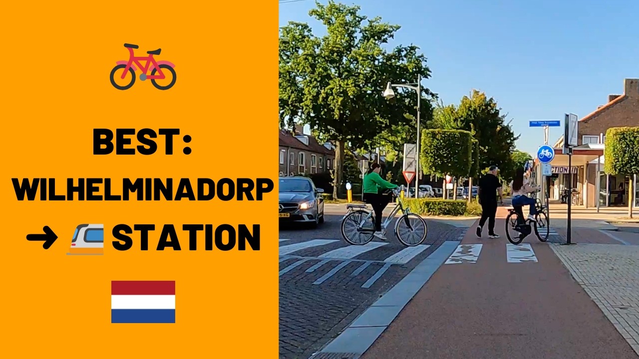 🇳🇱🚲 Best: Wilhelminadorp até a estação de trem