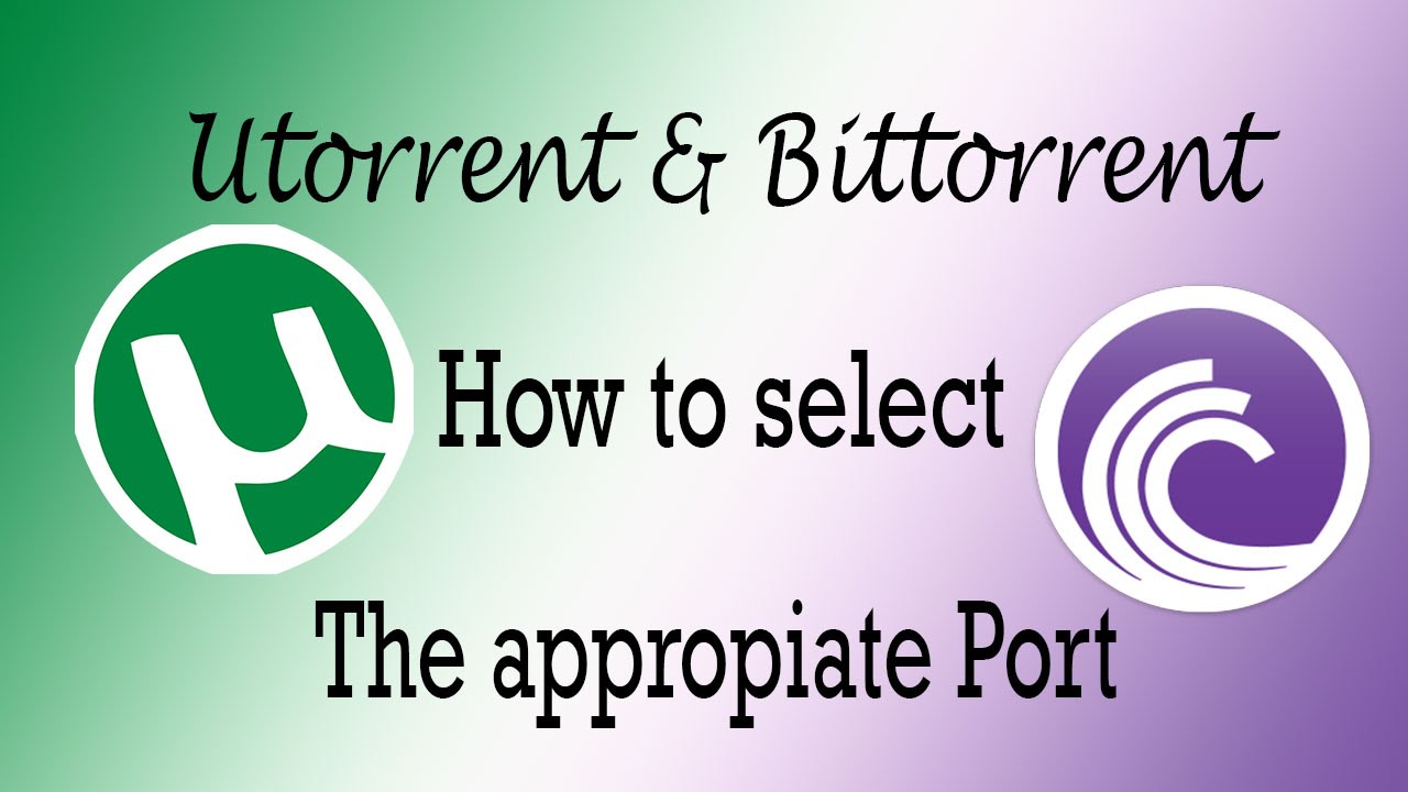 Utorrent Settings 2014 for Port and Bandwidth