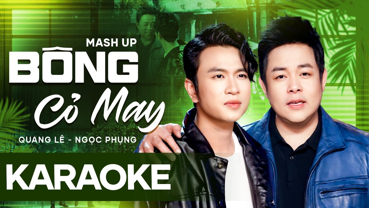 Karaoke Liên Khúc Trúc Phương - Bông Cỏ May - Quang Lê, Ngọc Phụng | Song Ca Beat Chuẩn