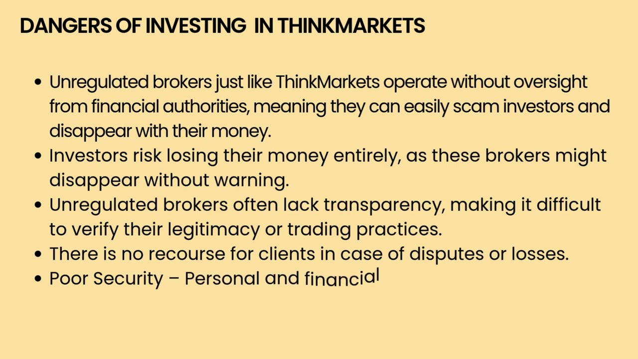 ThinkMarkets Review; A deceitful, manipulative SCAM broker only interested in stealing money