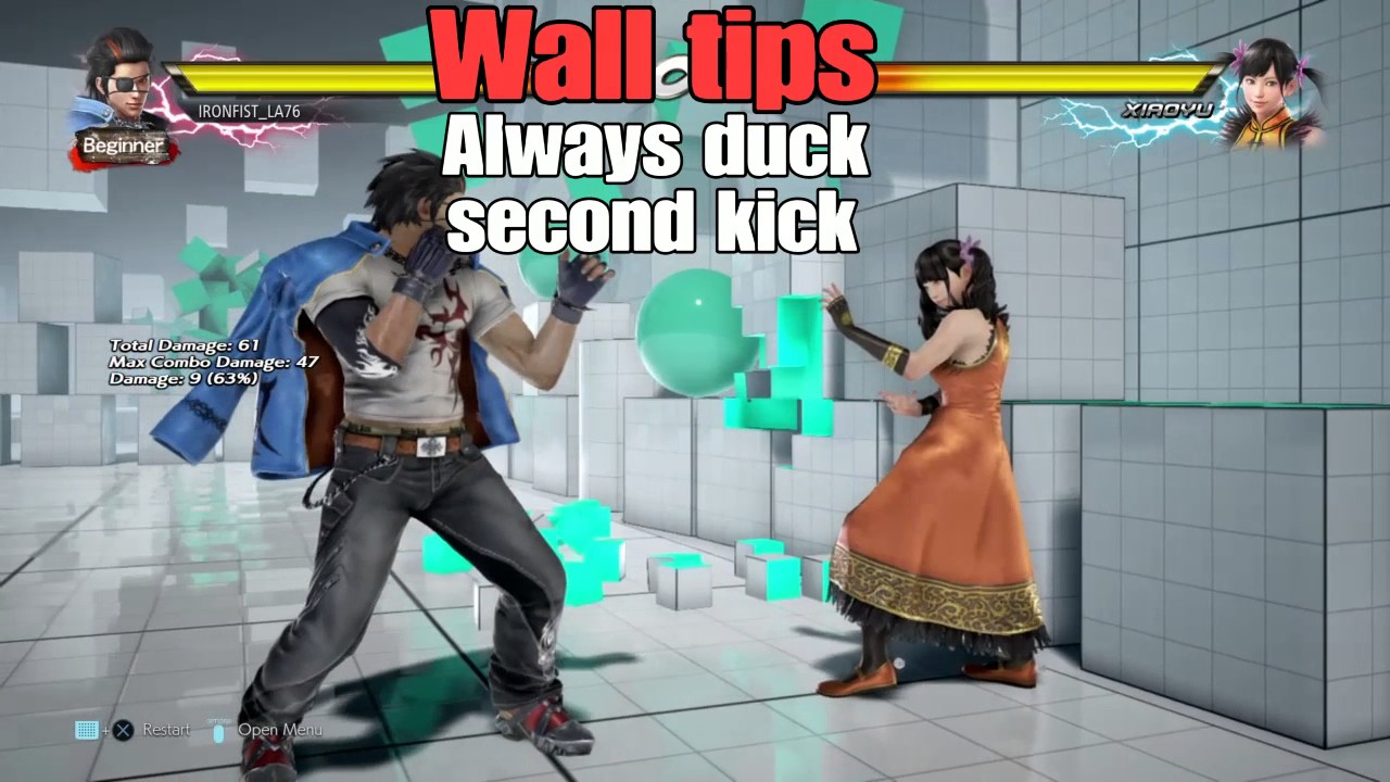 Punish Hwoarang with Xiaoyu