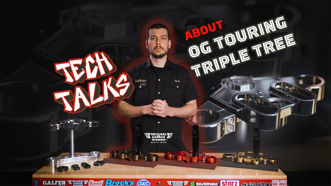 Original Garage Moto Touring Triple Tree : Get the perfect riding posture