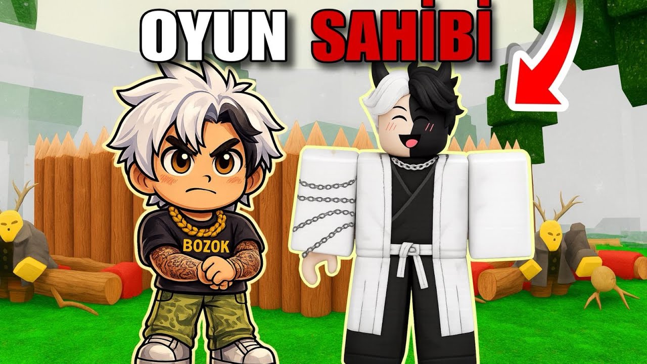 Oyunun SAHİBİ İLE TANIŞTIM 😱 HİLECİ Arkadaşım BANLANMAKTAN KORKTU 🤣 ROBLOX 99 NIGHTS IN FOREST 🌲