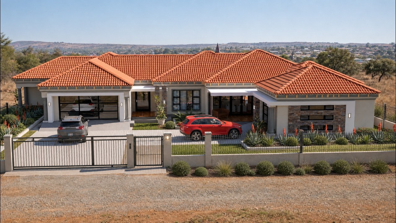 4 BEDROOMS HOUSE PLAN DESIGN