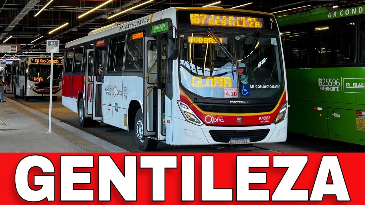 Novas linhas no Terminal Intermodal Gentileza (RJ) - Fui conferir #12
