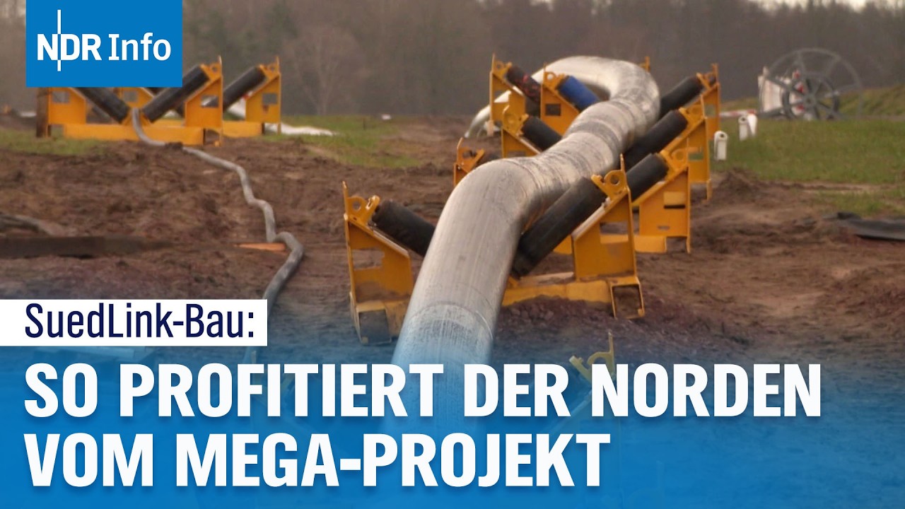 SuedLink-Bau: Wie Handwerk und Betriebe vom größten Energietrassenprojekt profitieren | NDR Info