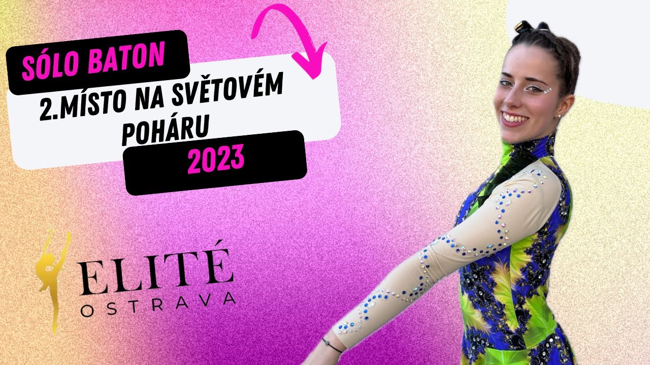 ELITÉ OSTRAVA - Petra Jeřábková - sólo baton senior 2023