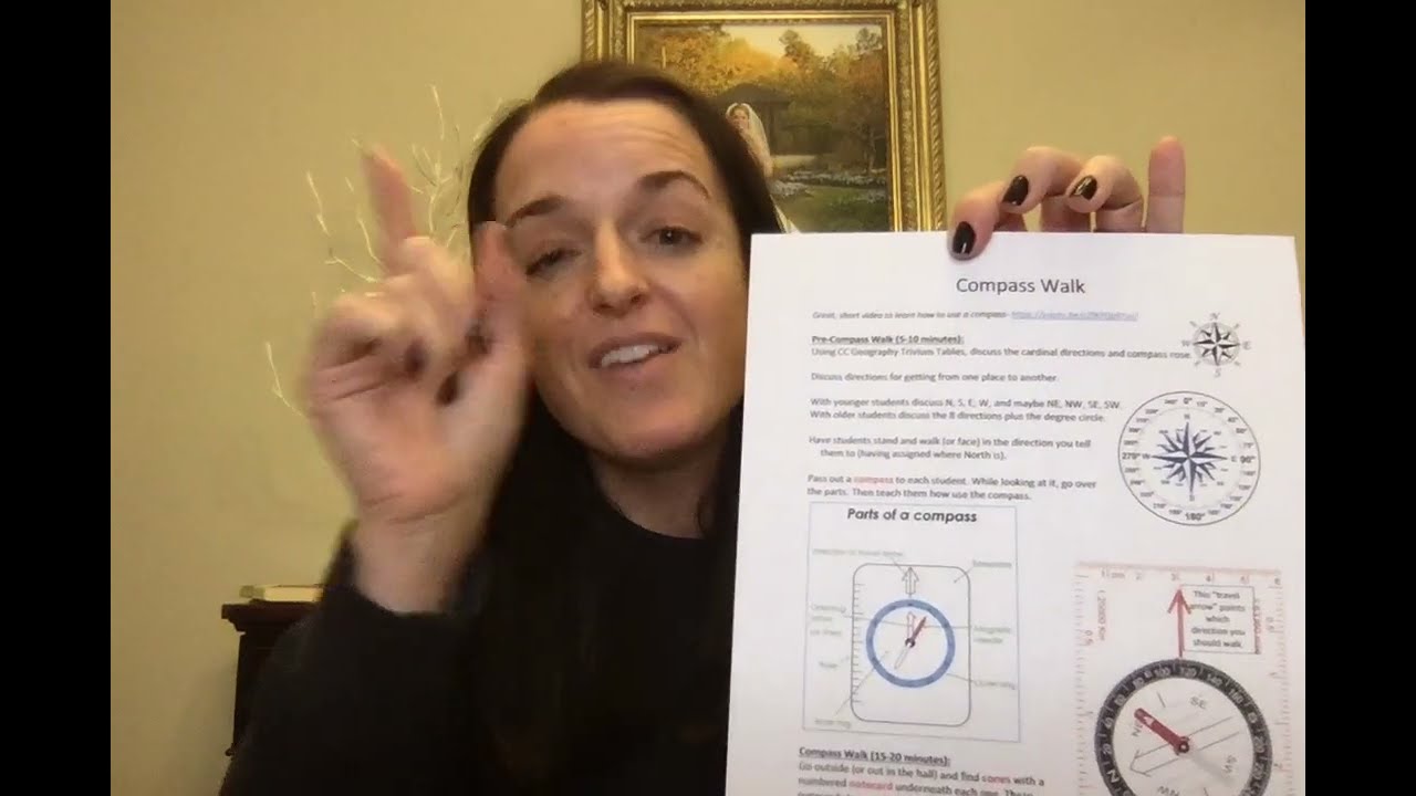 Classical Conversations Cycle 1 Week 24- Hands on Science- Compass Walk