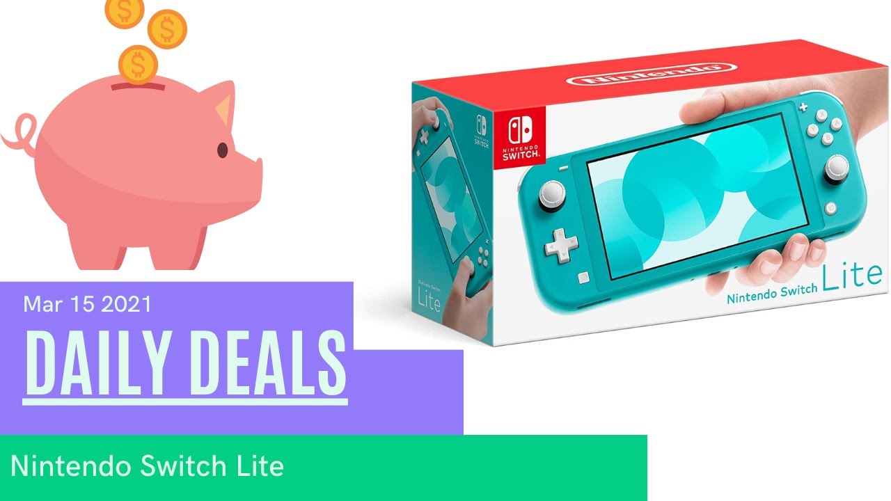There's a $20 Promotional Credit on the Nintendo Switch Lite on Amazon Right Now!