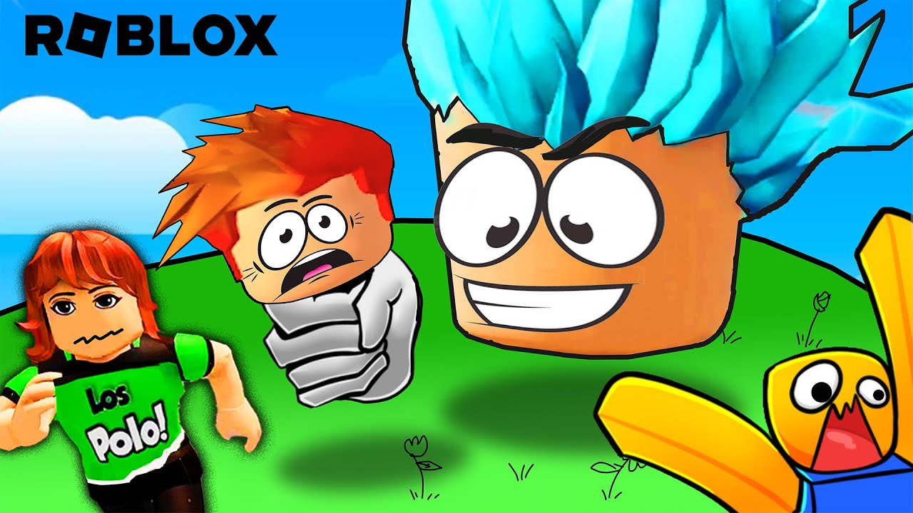 HUYE de las MANOS GIGANTES que aplastan!! en Roblox