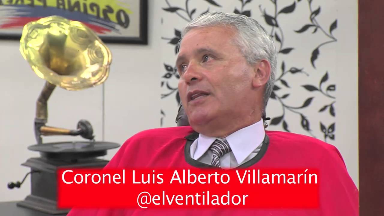Coronel Luis Alberto Villamar&iacute;n Habla del Narcoterrorismo 
