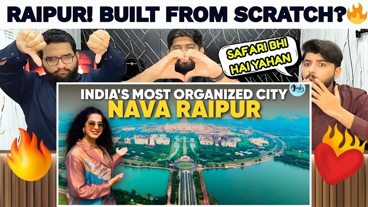 Reaction On How Raipur Is Built From Scratch | Curly Tales | विकास | Pakistani Reaction 🔥