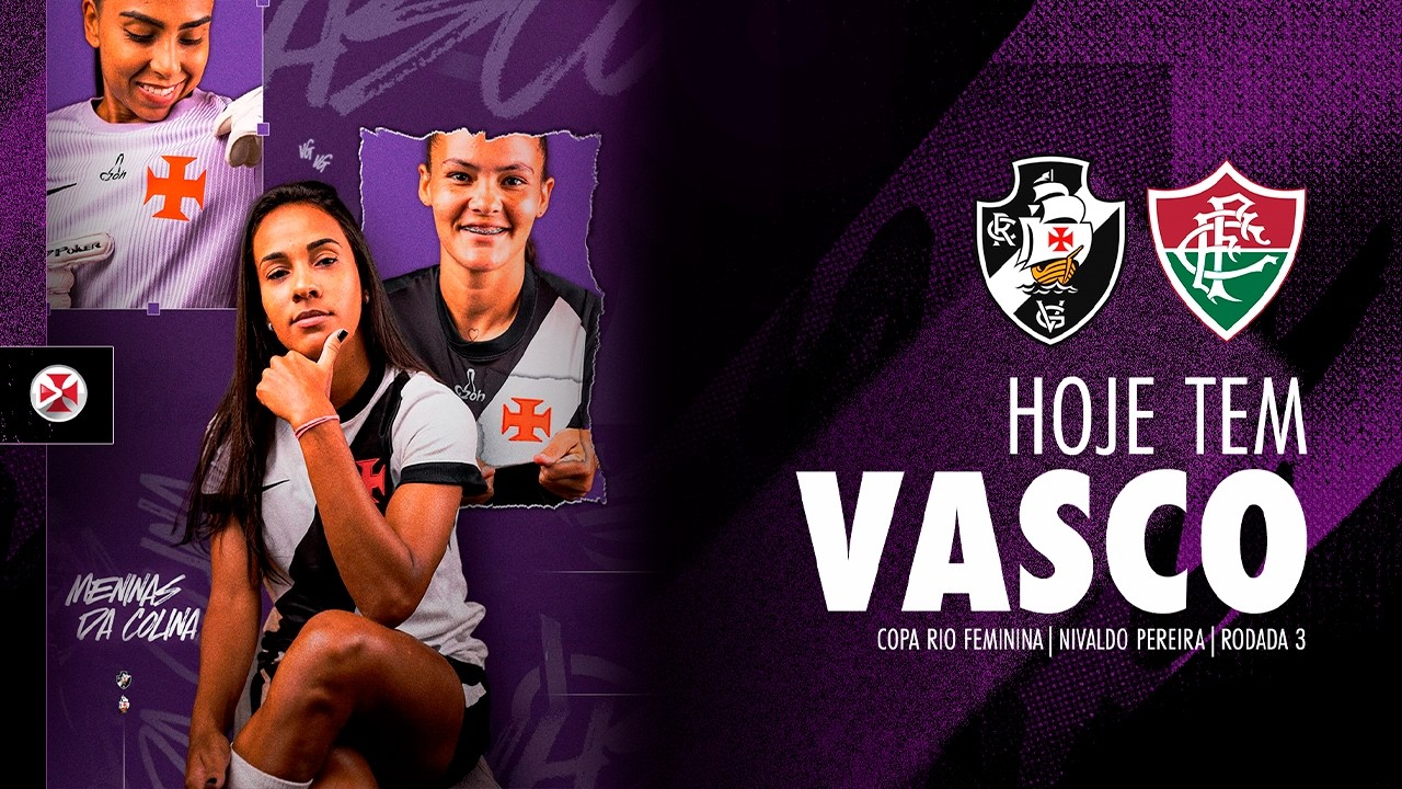 AO VIVO - VASCO x FLUMINENSE | COPA RIO FEMININA 2026