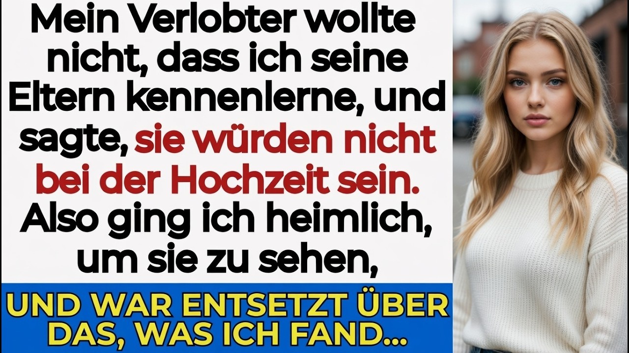 Am Altar erfuhr ich, warum mein Verlobter seine Familie vor mir versteckte – ich floh fast