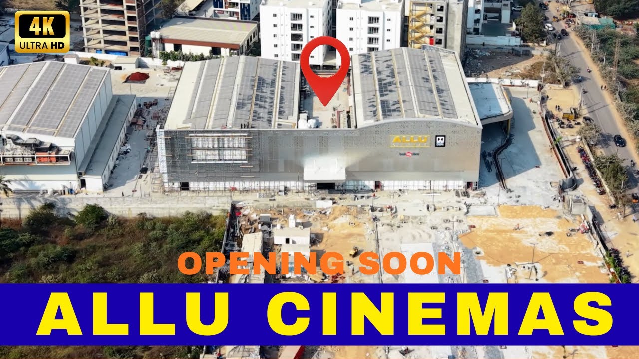Kokapet's Allu Cinemas Takes Movie Night to the NEXT LEVEL || Opening Soon!!!
