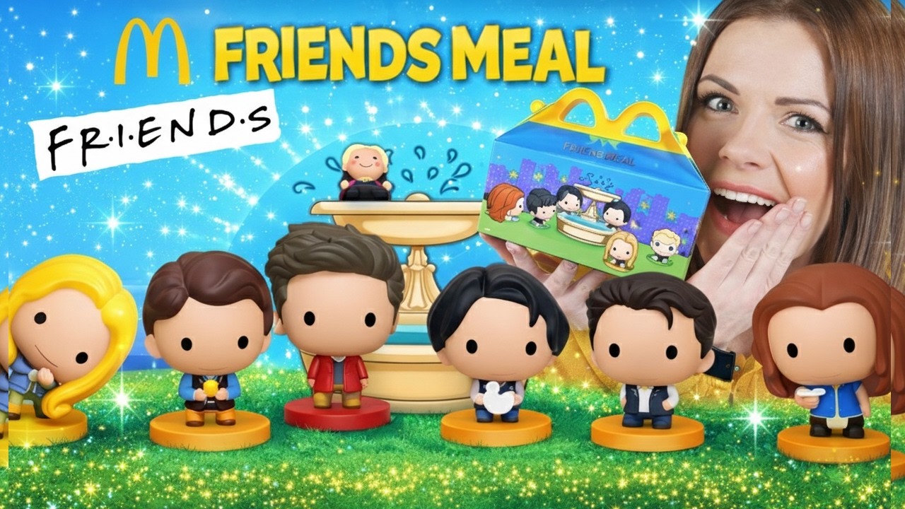 FRIENDS MCDONALDS 🎁 Co WYBRAŁYŚMY w Happy Meal Friends? 🍔🤩 #McDonalds #happymeal