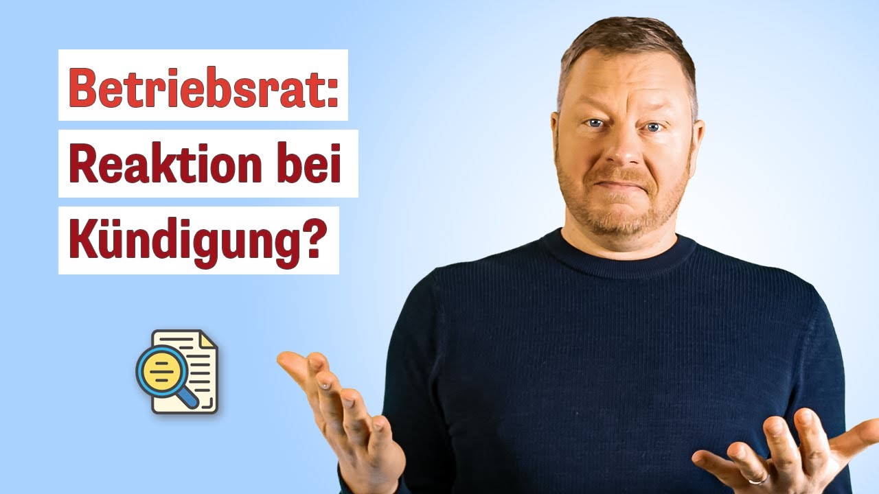 Wie kann der Betriebsrat bei Anhörung zu einer Kündigung reagieren?