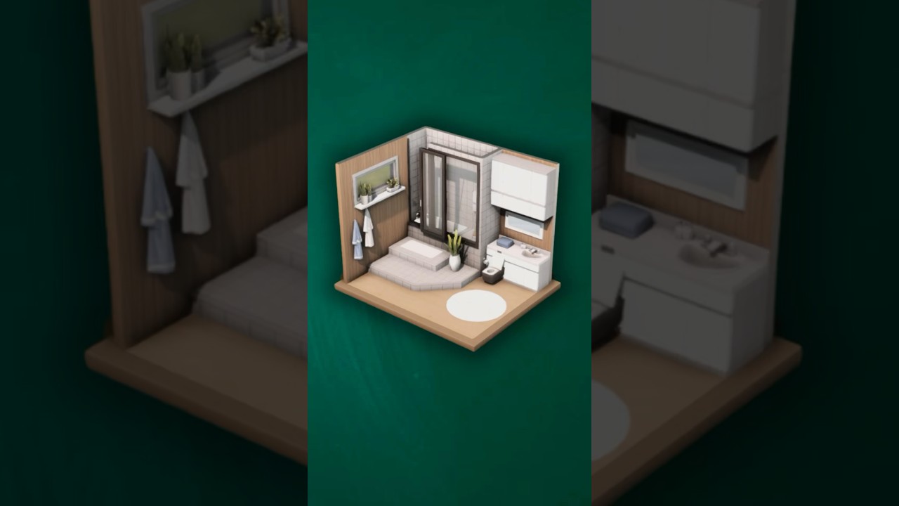 Bathroom BASE GAME ideas The Sims 4 tips and tricks 